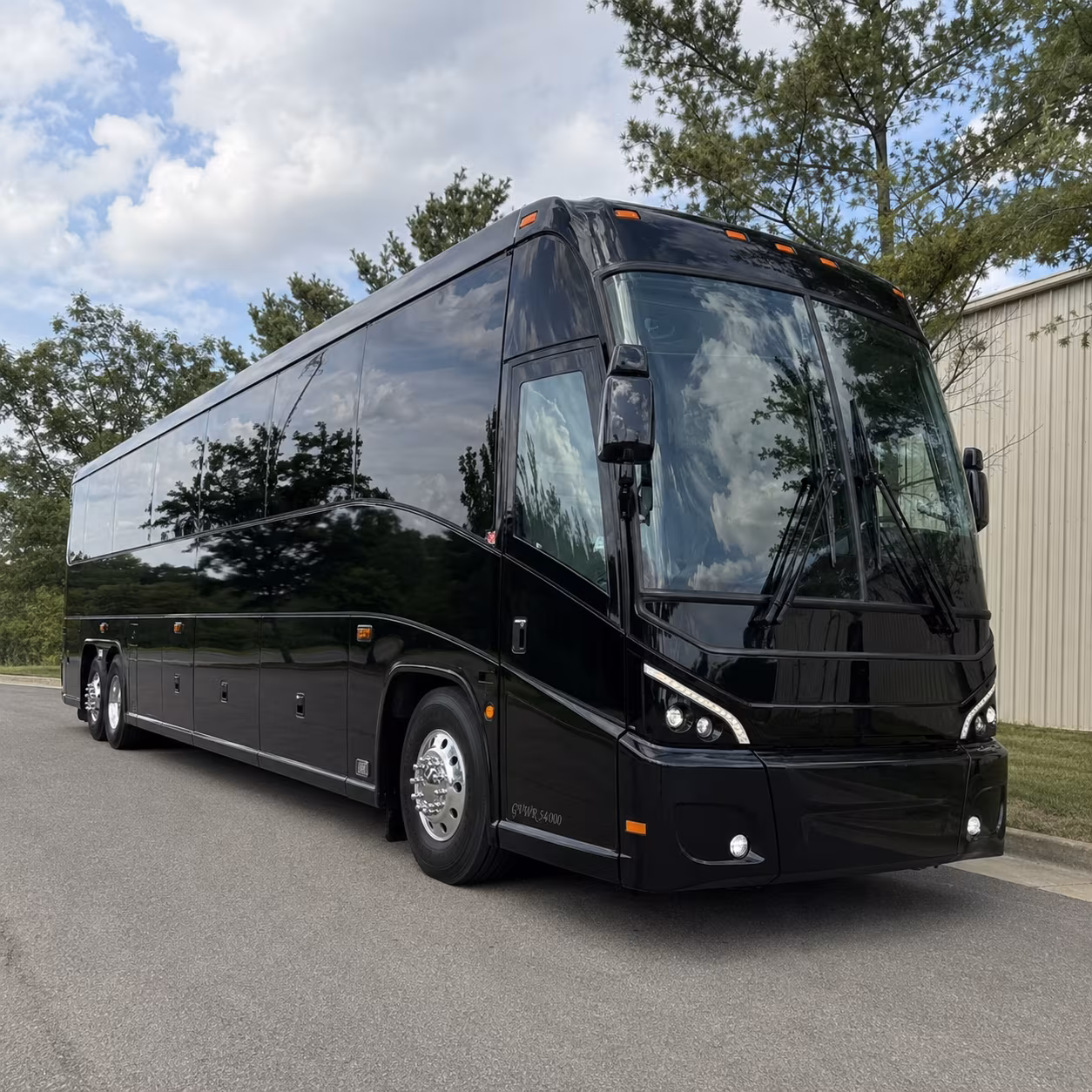 Chula Vista Airport Shuttle & Transportation party bus exterior