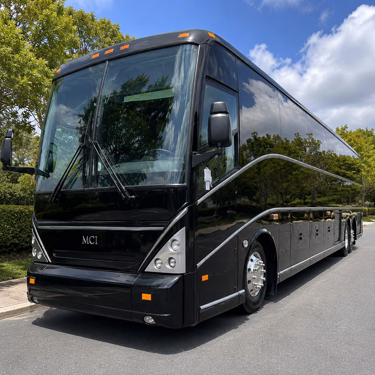 Chula Vista Airport Shuttle & Transportation party bus interior