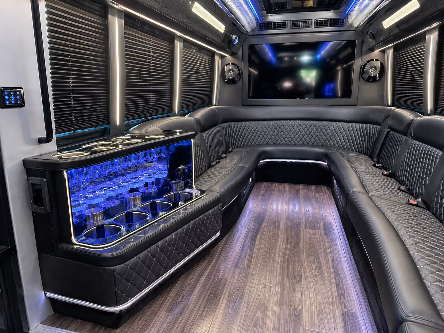 Chula Vista Bachelor & Bachelorette Transportation party bus exterior