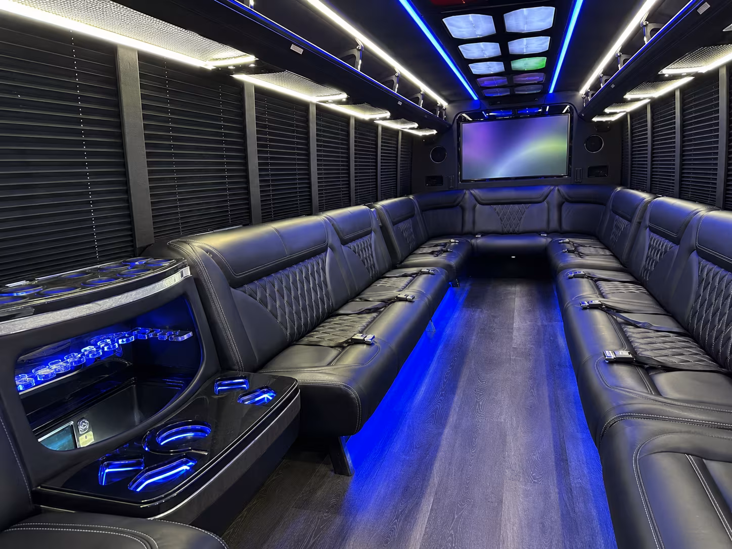 Chula Vista Bachelor & Bachelorette Transportation party bus exterior
