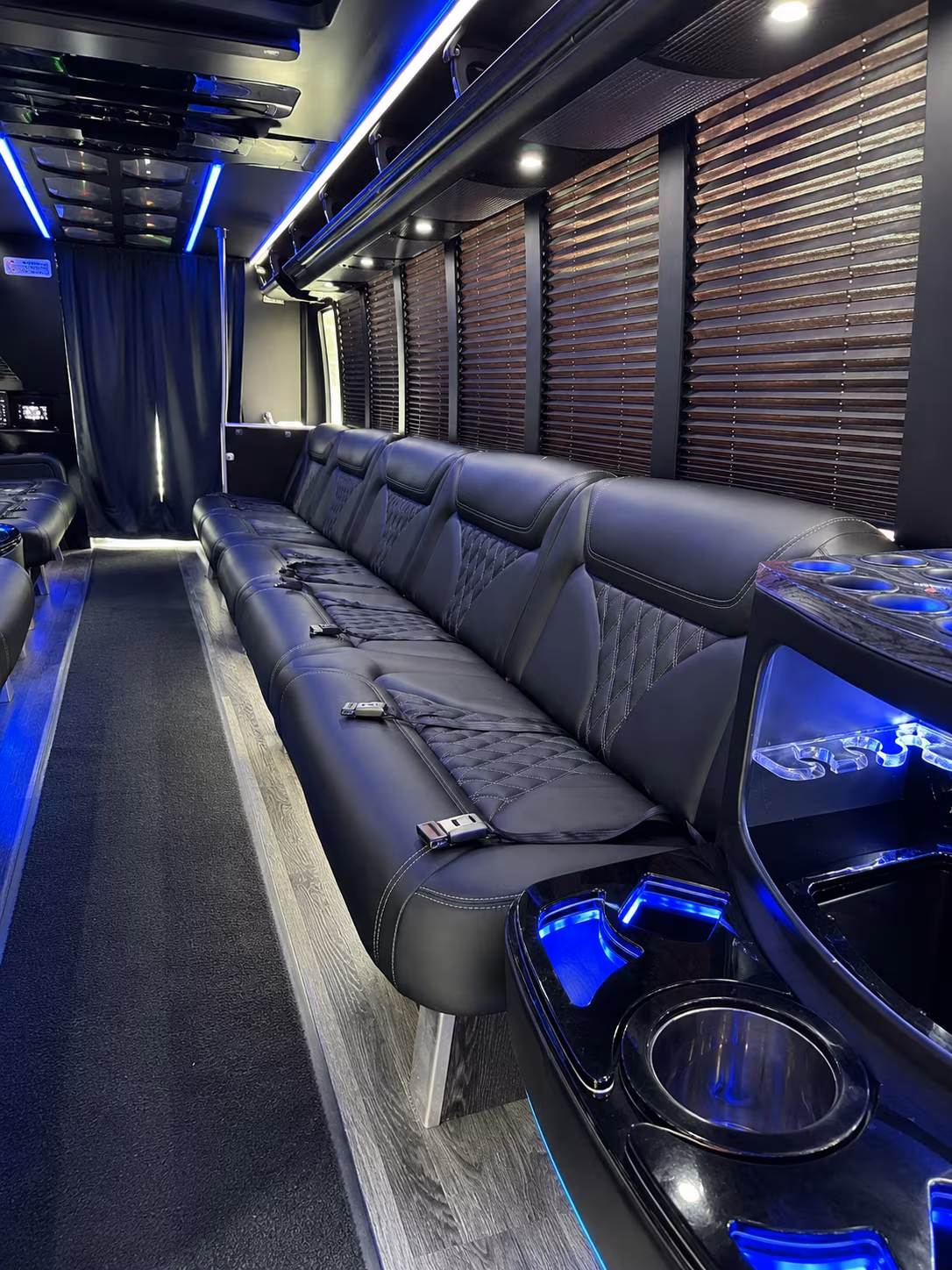 Chula Vista Bachelor & Bachelorette Transportation onboard seating