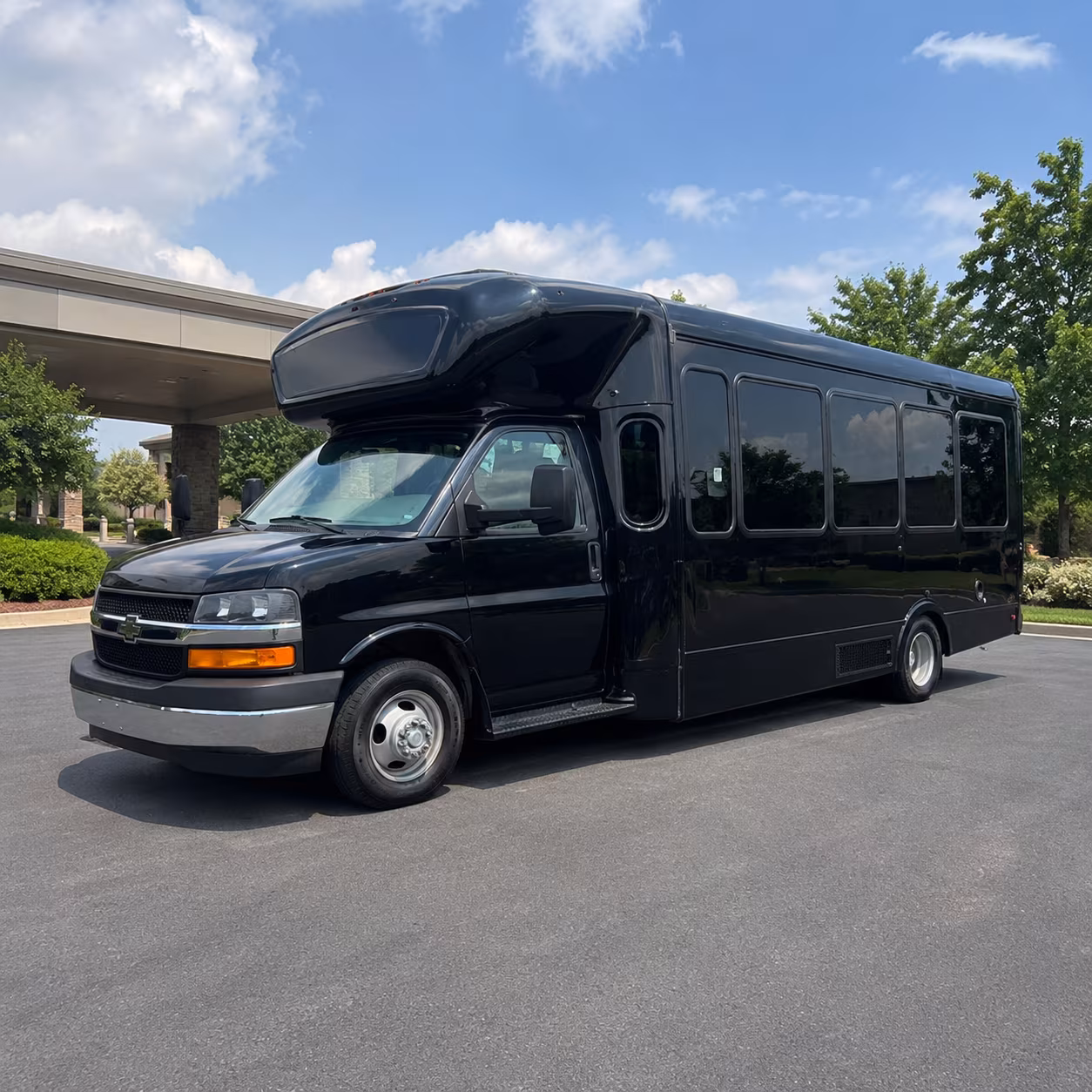 Chula Vista Birthday, Sweet 16, & Quinceañera Transportation party bus exterior