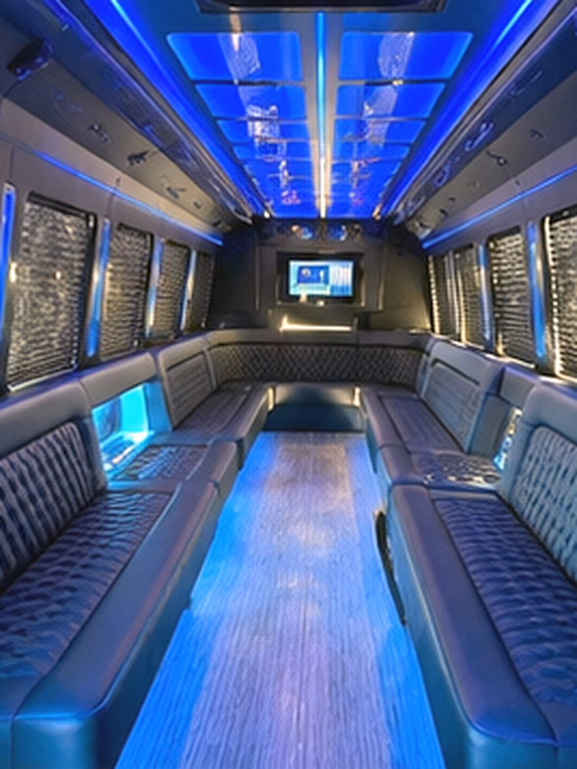 Chula Vista Concert & Music Festival Transportation party bus interior