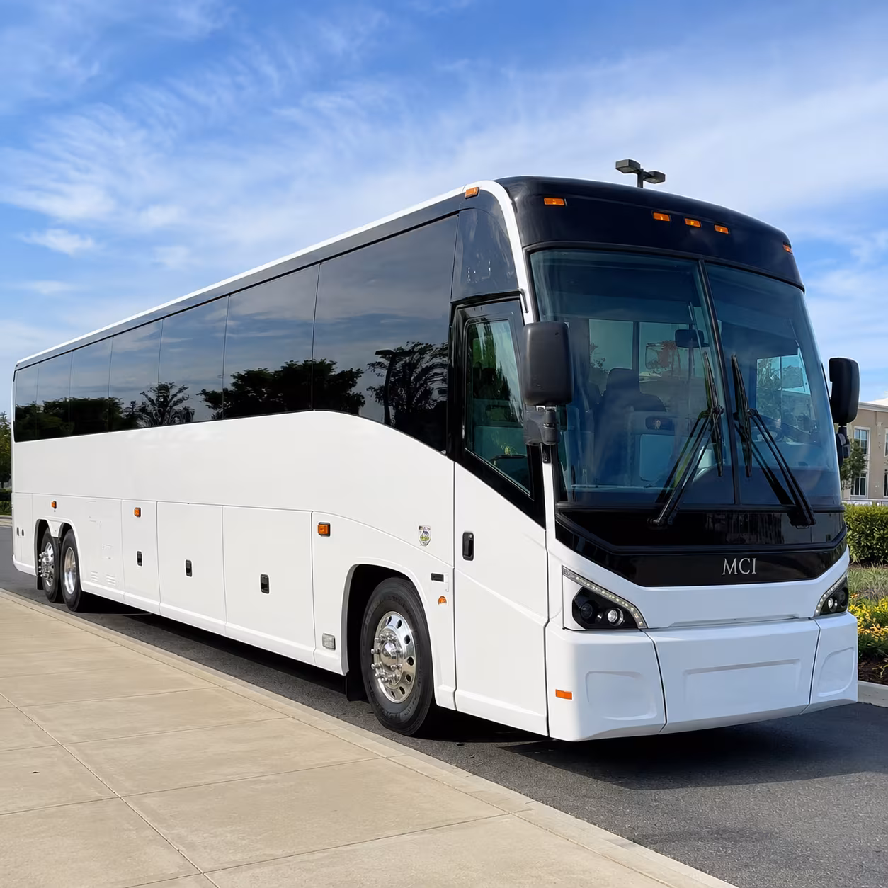 Chula Vista Corporate Transportation party bus exterior