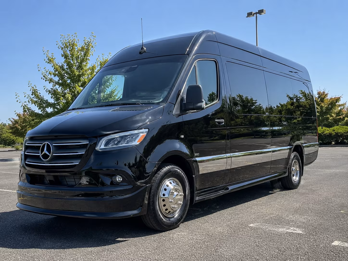 Chula Vista Corporate Transportation party bus exterior