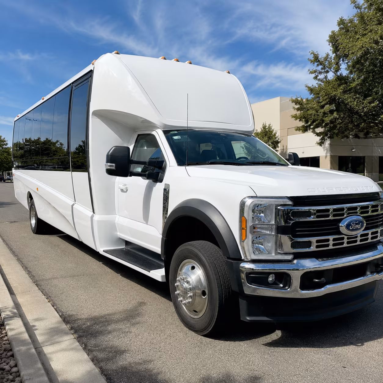 Chula Vista Corporate Transportation party bus interior