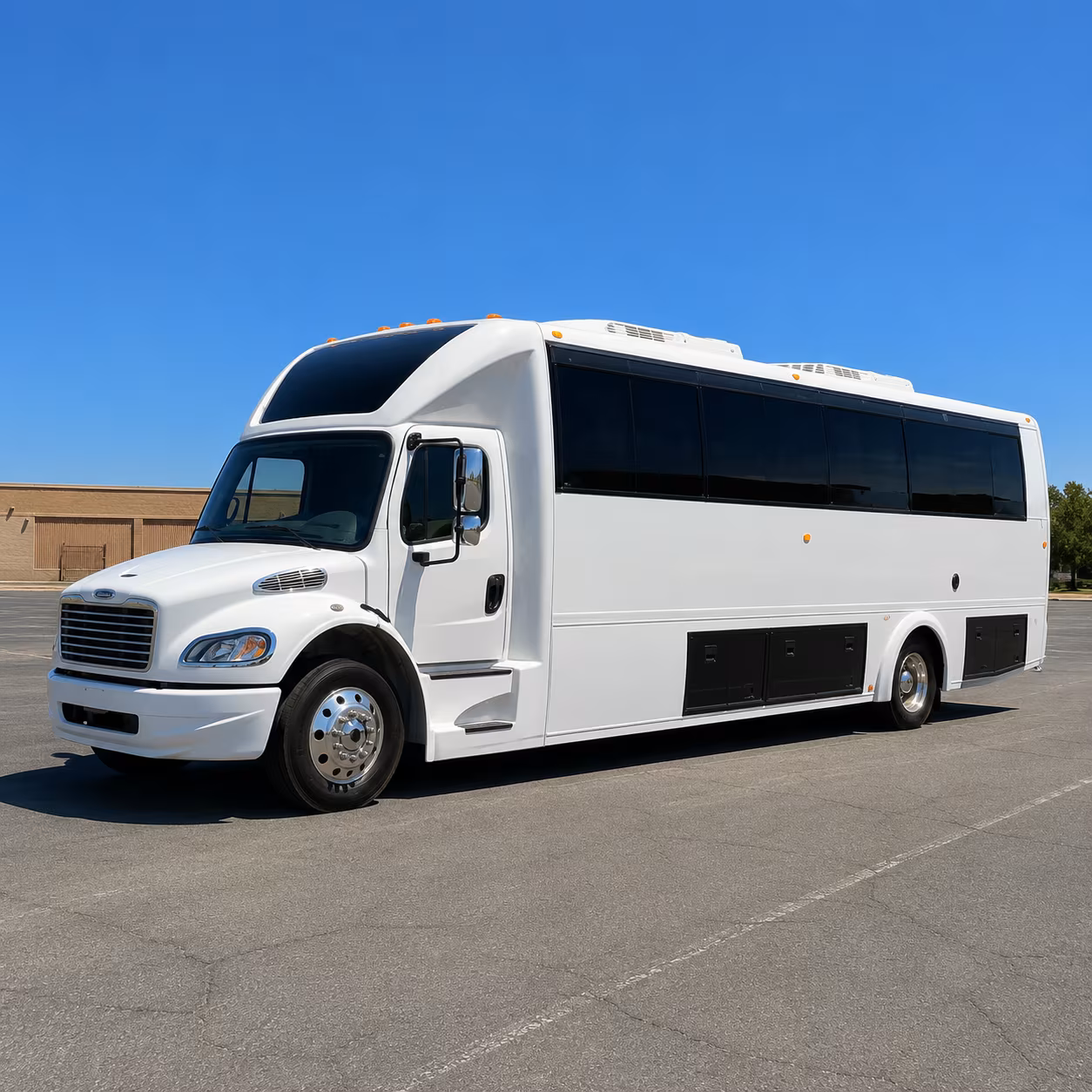 Chula Vista Prom & Homecoming Transportation party bus exterior