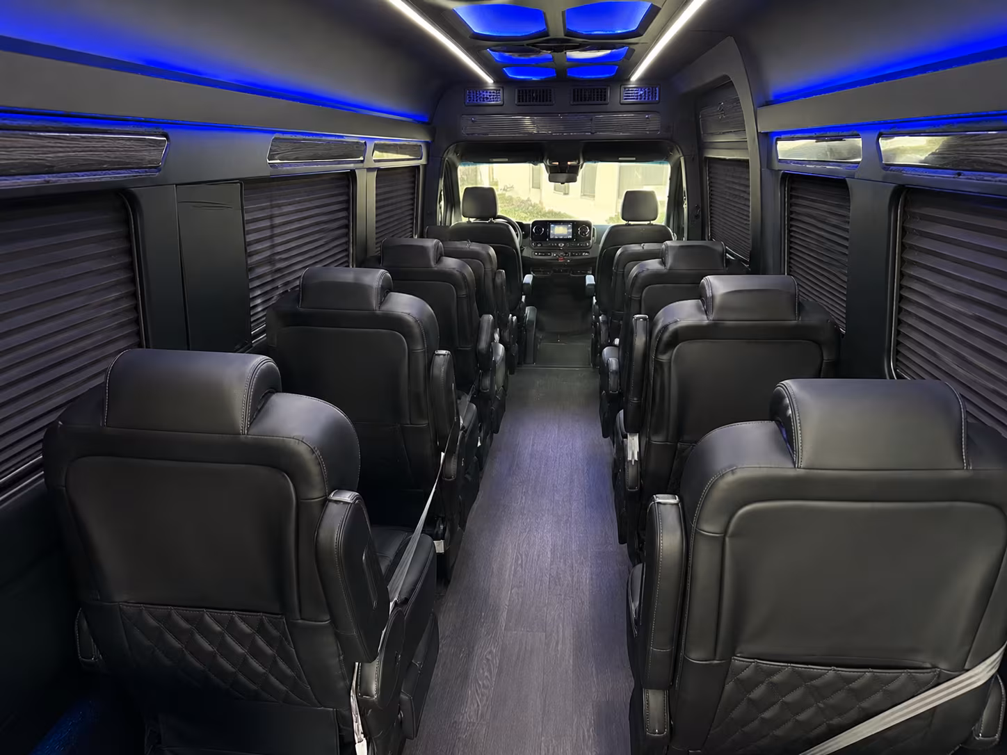 Chula Vista School Event Transportation party bus exterior