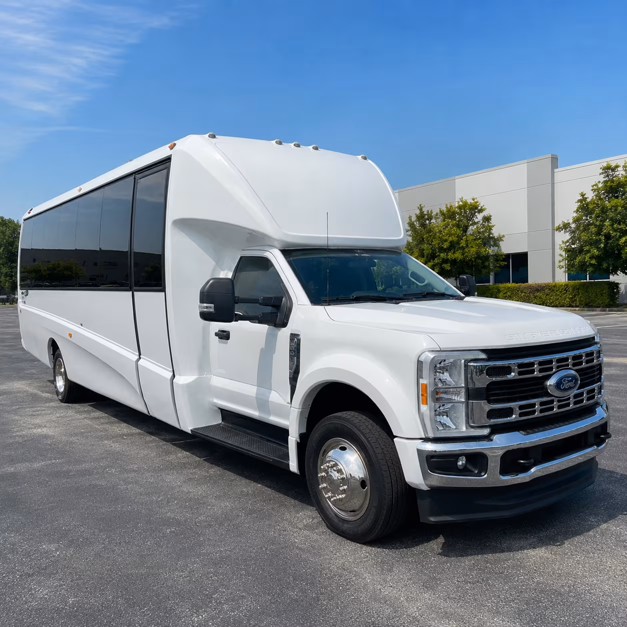 Chula Vista School Event Transportation party bus exterior