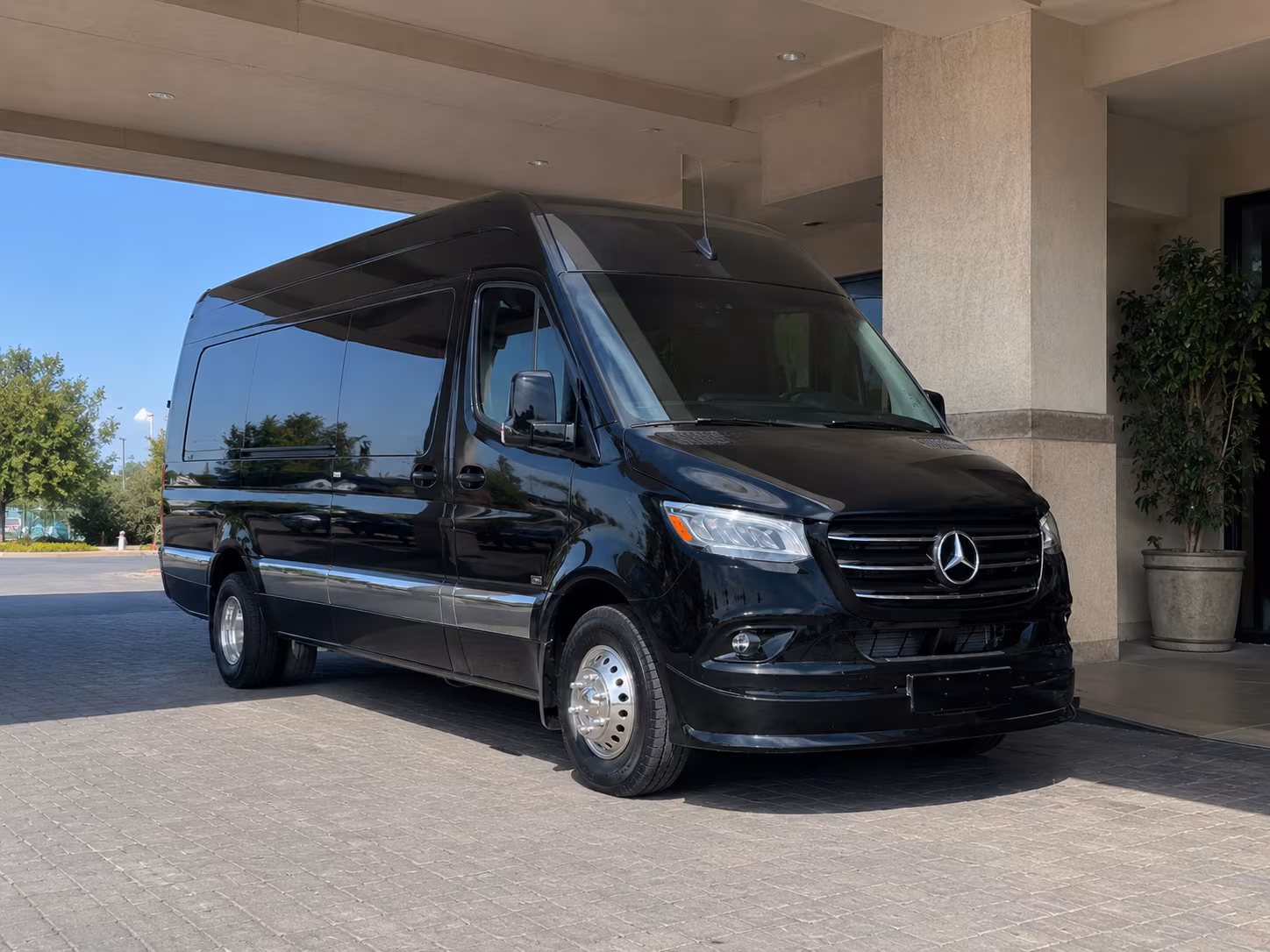 Chula Vista School Event Transportation party bus exterior