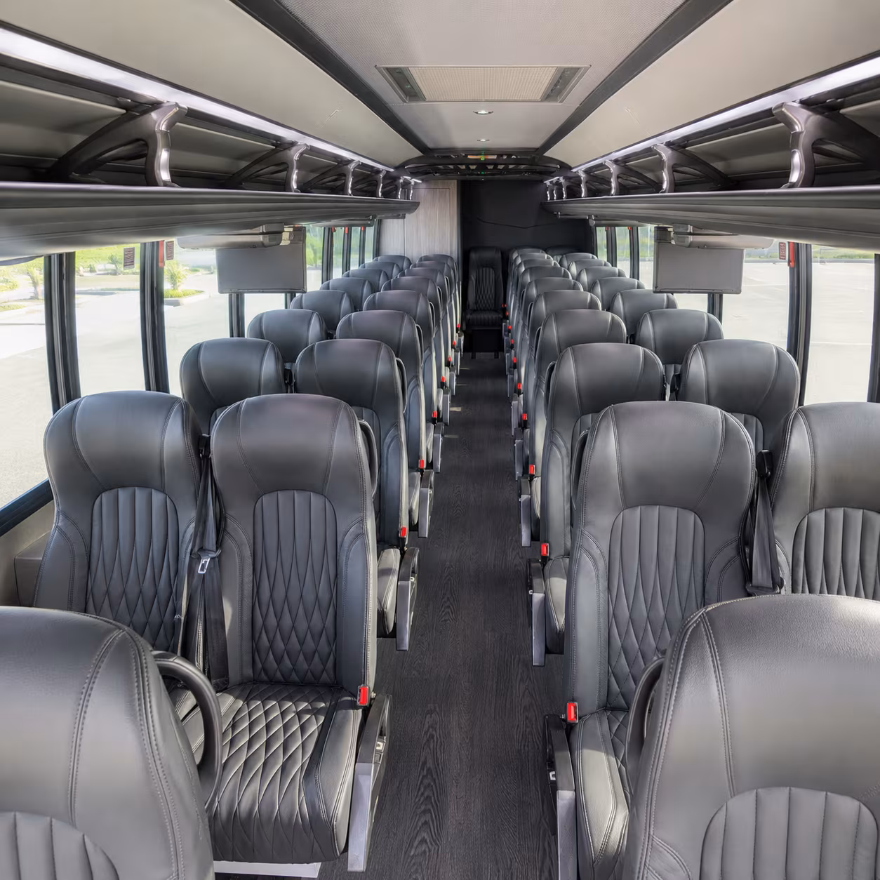 Chula Vista School Event Transportation party bus exterior