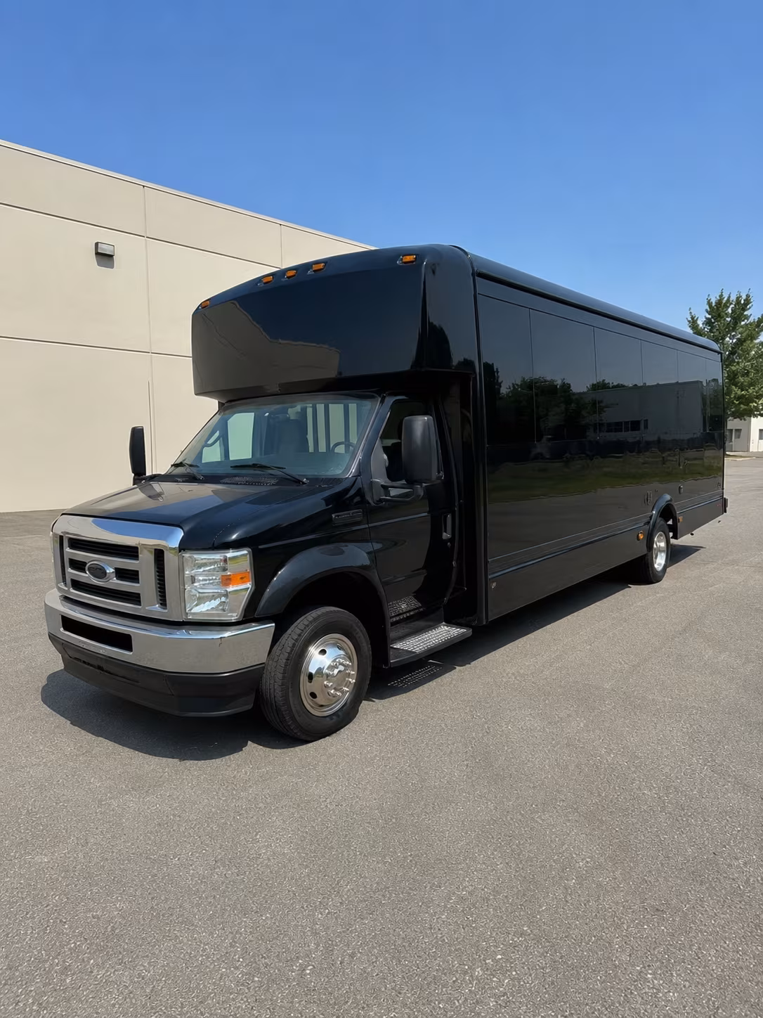 Chula Vista Sporting Event Transportation party bus exterior