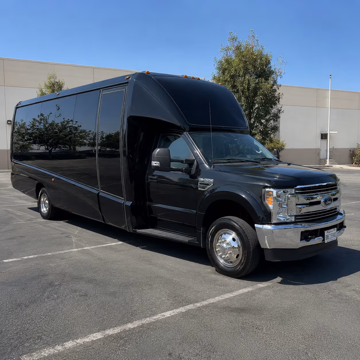 Chula Vista Wedding Transportation party bus interior