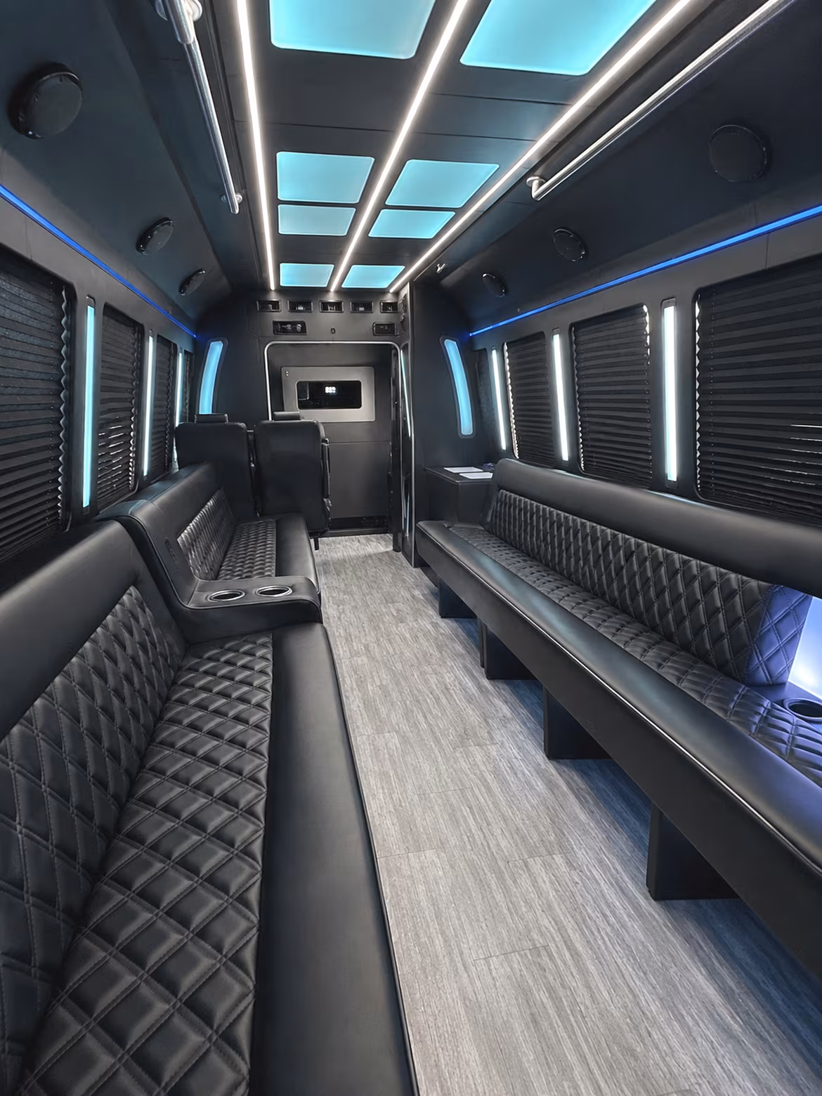 Chula Vista Winery Tour & Pub Crawl Transportation party bus interior