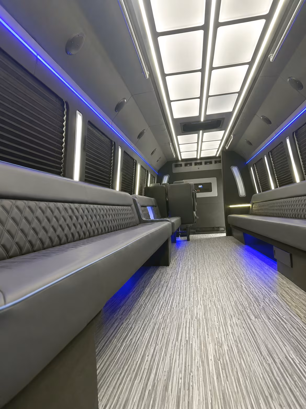 Chula Vista Winery Tour & Pub Crawl Transportation party bus interior