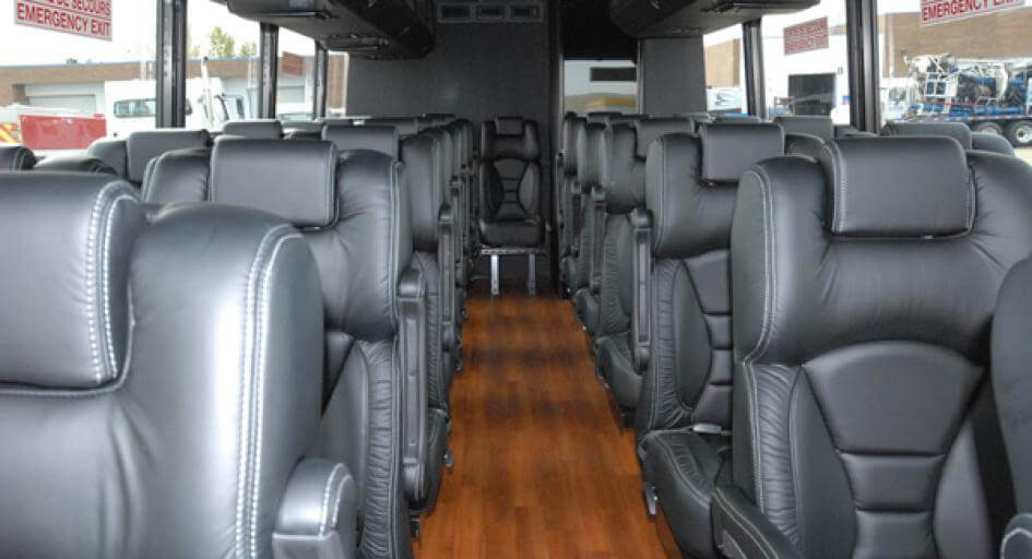 Indio 20 Passenger Minibus Interior