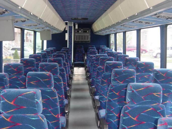 Murrieta 35 Passenger Shuttle Bus Interior