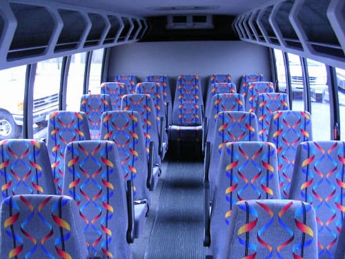 Vista 15-35 Passenger Minibuses Interior