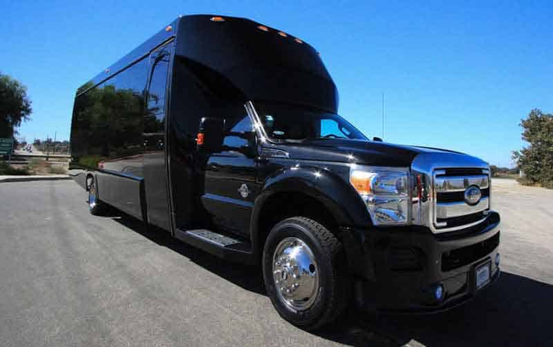 Oceanside 30 Passenger Party Bus Black