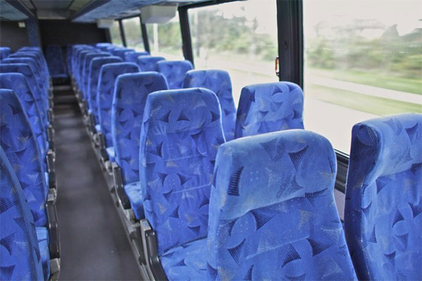 Vista 56 Passenger Motor Coaches Interior